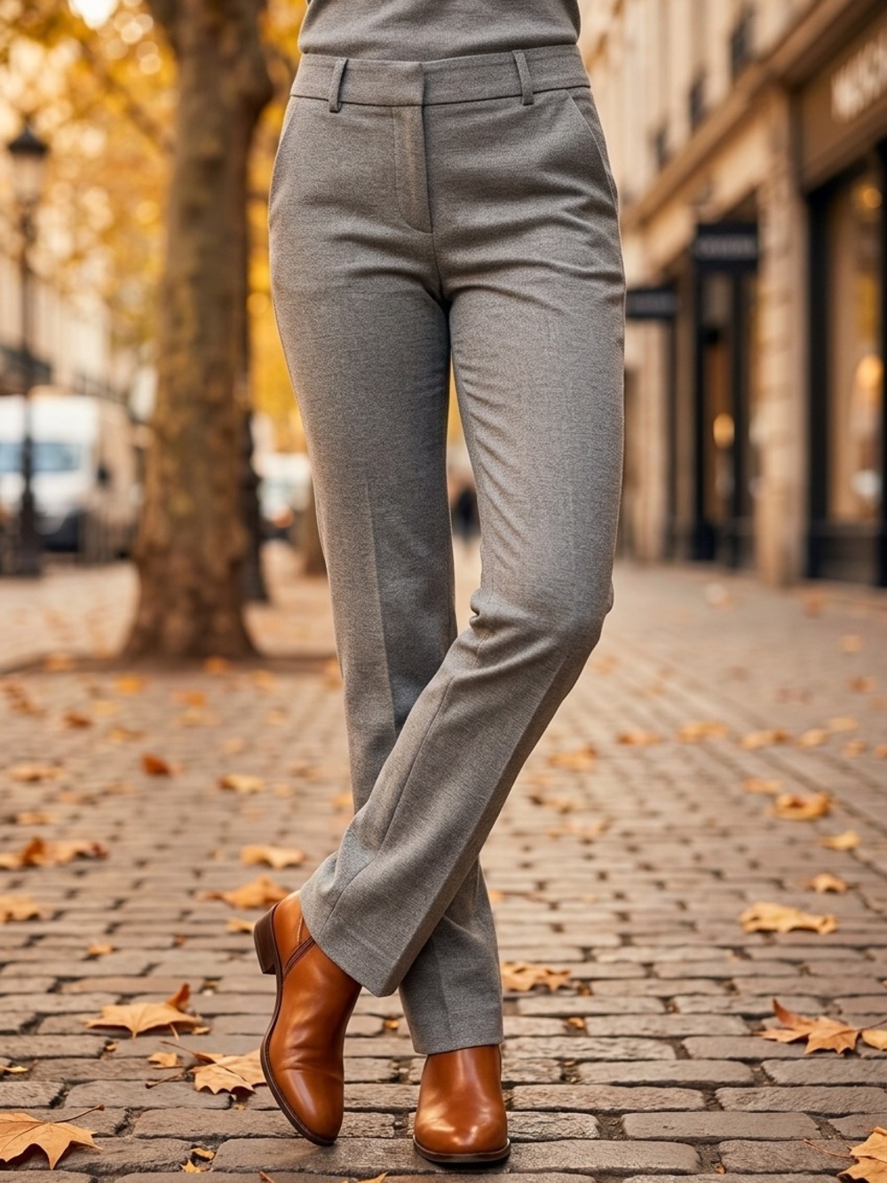 I Love Tyler Madison Women's Tailored Dress Pants - Classic Straight Leg Size XS